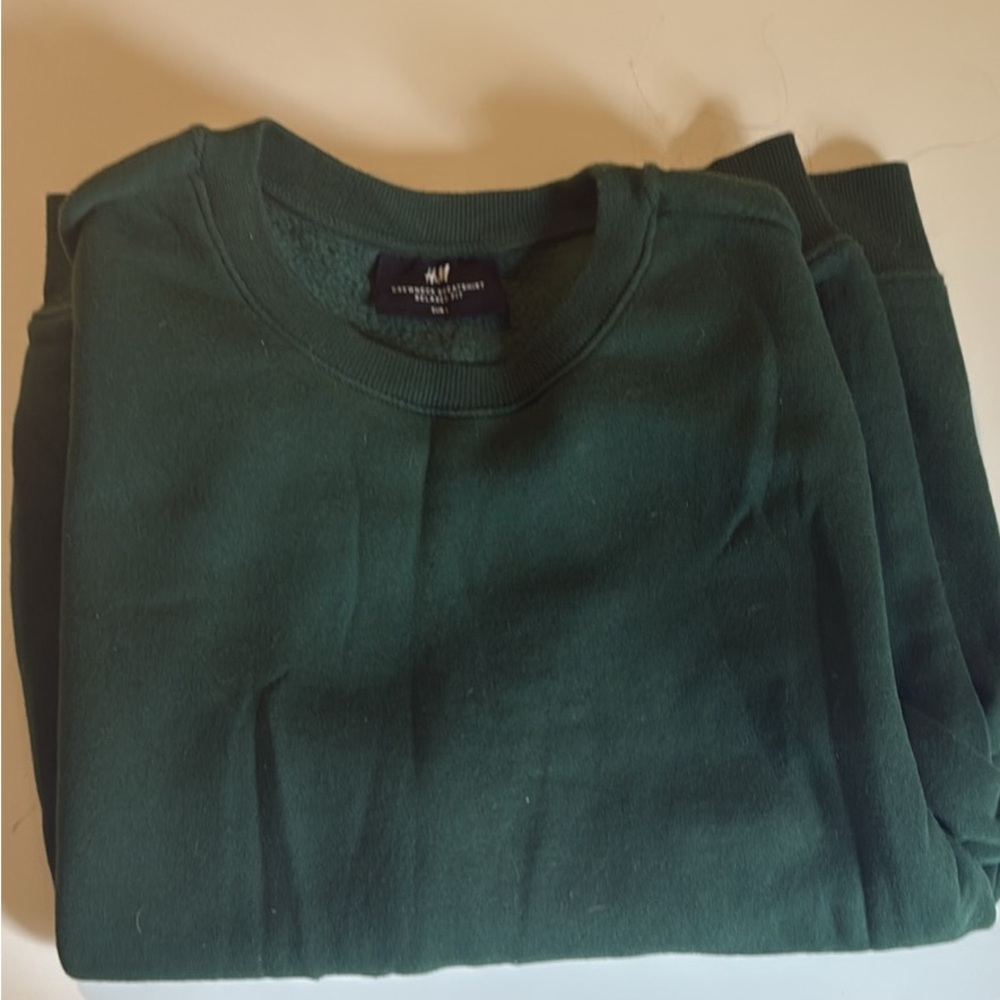 H&M Forest Green Pullover
